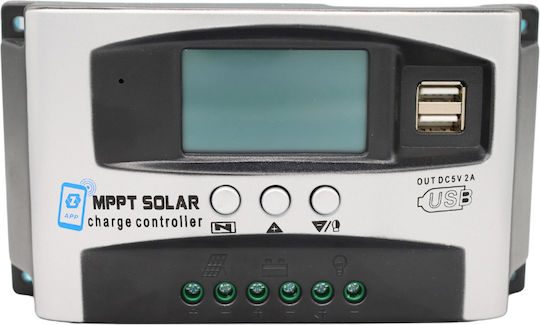 Controler de Încărcare Solar Taggo MPPT 12v-60v 150vdc Regulator Ecran LED Lifepo4 Baterii Litiu-acid 40a Wifi