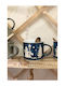 Kaemingk Weihnachtliche Becher Blau Weihnachtlich Becher Blau L12.9xB9.2xD8.3cm.