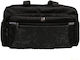 Lamonza Riviera Geantă de voiaj Gri Textil L49xW26xH28cm