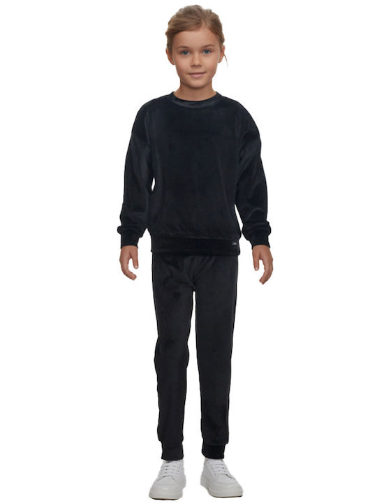 Joyce Kinder Sweatpants Set - Jogginganzug Black