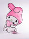 Sanrio Hello Kitty Friends My Melody Heart Μαξιλάρι 26cm
