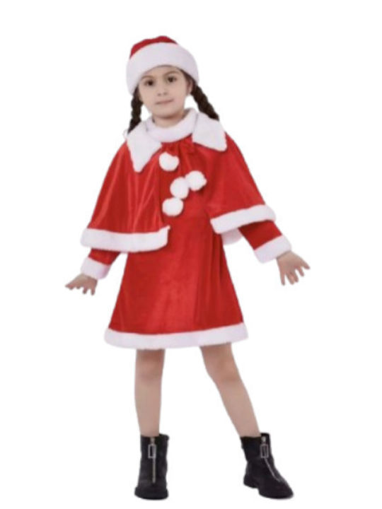 Roza Rz-9101 Kids Christmas Girl Costume 6–8 Years