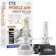 Cartech Lamps Car & Motorcycle H4 LED 6500K Cold White 160W 2pcs