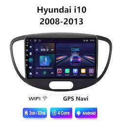 Ηχοσύστημα για Hyundai i10 2008-2013 με Bluetooth, USB & GPS