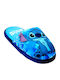 Kids Slippers Blue Stitch
