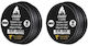 Thunder Cloud Tri Core Fused Clapton Coils Ni80 10pcs Αντίσταση 0.30 Ohm