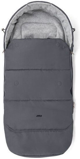 Joolz Universal Waterproof Stroller Footmuff with Fleece Lining Gray