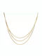 Vogue Silver Chain Neck Snake Gold-plated