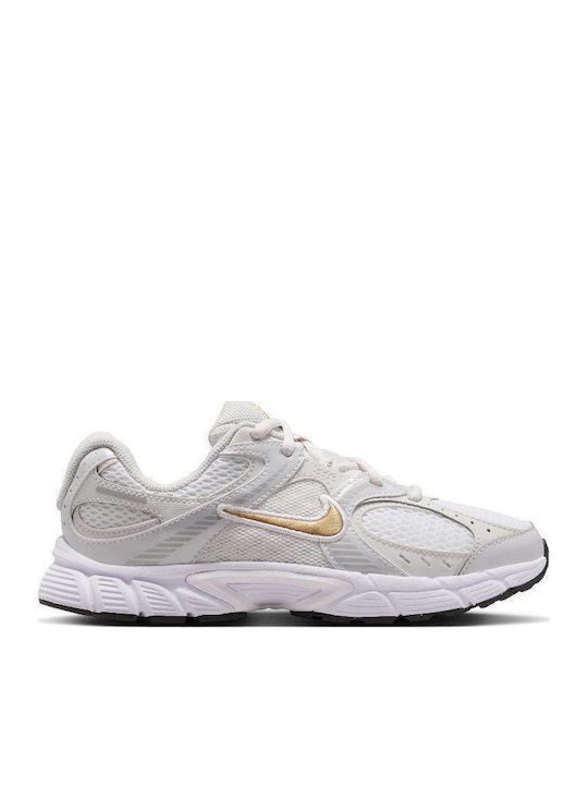 Nike Kids Sports Shoes Running with Laces White