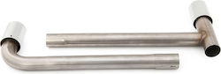 Bmw Auspufftopf Edelstahl Chrom Bmw X1 F48 2014-2022 2 Stück Bmw Cαrνεr