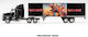 Iron Maiden Modellbausatz Tour Lkw 50. Jubiläum 55 cm
