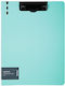 Berlingo Conference Folder with Clipboard Mechanism A4 Turquoise