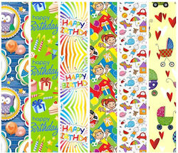 Wrapping Paper 70x200cm Teen 10 Designs