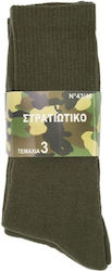 Мъжки Ловни Чорапи Памучни Каки Trendy Greek Military 3 чифта