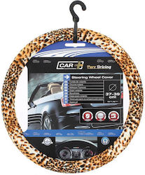 Car+ Car Steering Wheel Cover with Diameter 38cm Synthetic