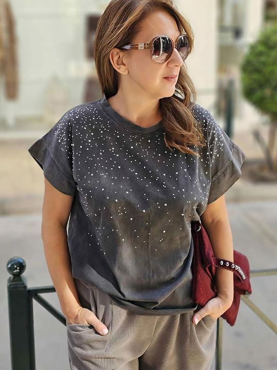 T-Shirt Ανθρακί