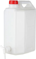 Ics Canistră Plastică 30l Italia Cu Canulă Albă 25x35x42y Cm 103184