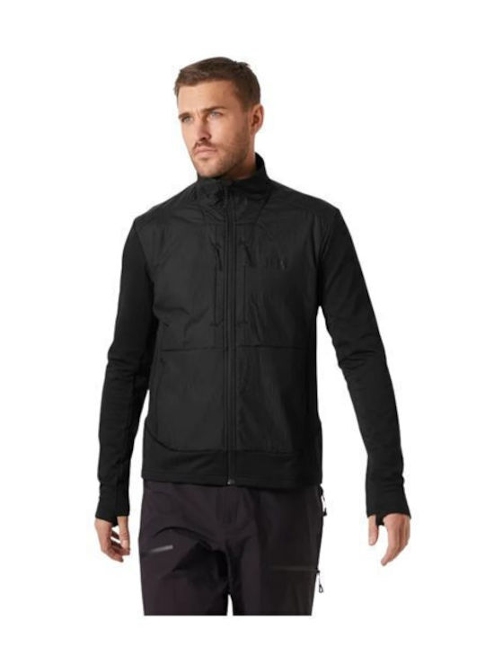Hybrid Fleece Μπουφάν Μαύρο