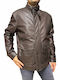 Leather Jacket Brown