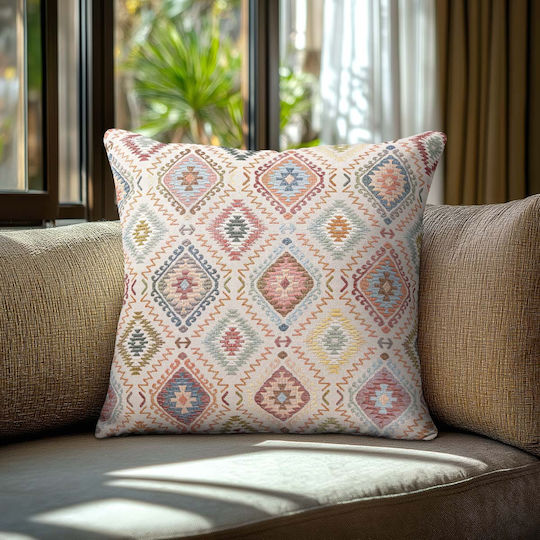 Beauty Home Decorative Pillow Case Indian Style Diamond Diamonds 45x45cm
