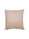 Anna Riska Μαξιλάρι Καναπέ από 100% Βαμβάκι Beige 55x55εκ.
