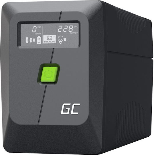 Green Cell UPSLM480 UPS Line-Interactive 850VA 480W