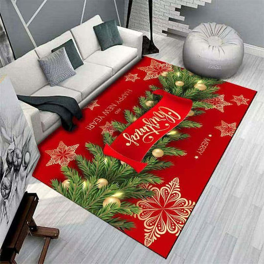 Ταπέτο Χριστουγεννιάτικο Crystal Velvet 40×60 Cm Σχ-8