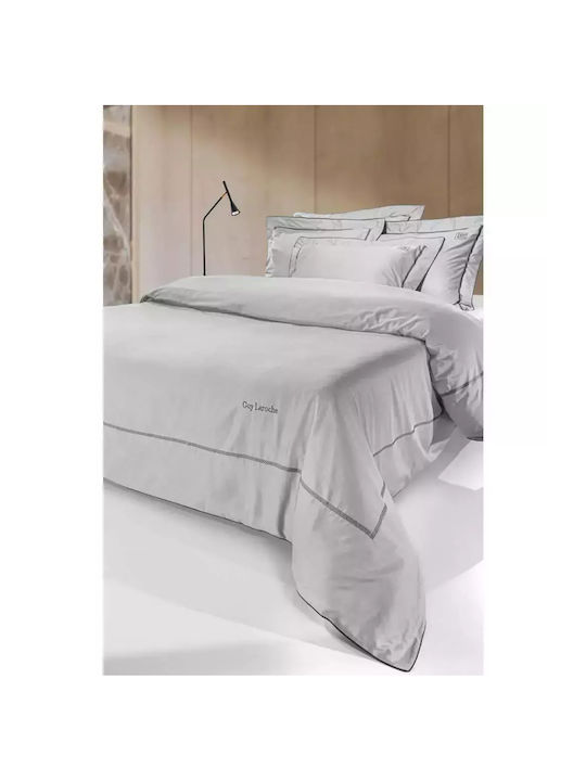 Guy Laroche Sheet Sets King Size 270x280cm. Elite Silver-Anthracite 4pcs