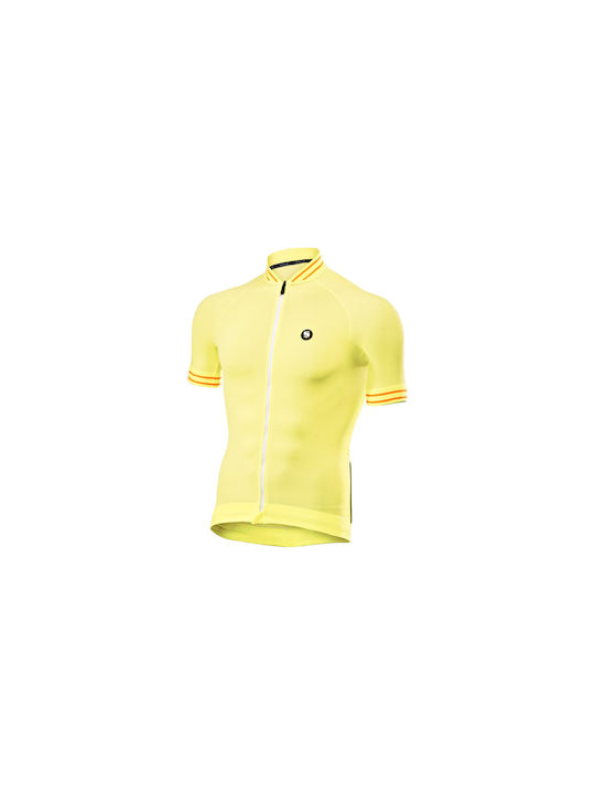 Six2 Short Sleeves Cycling Jersey Yellow