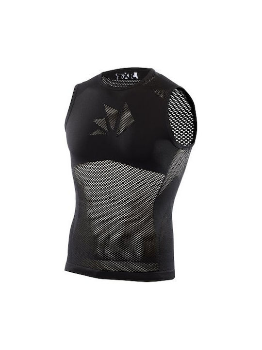 Six2 Herren Ärmellose Fahrradtrikot Weiß