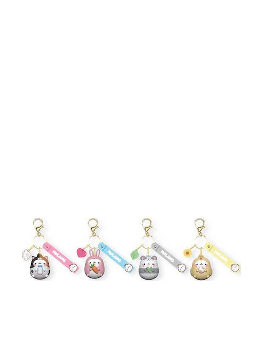 Molang Animal Costume Series Keychain Hand Strap Display 12