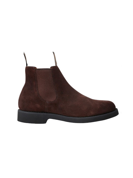 Suede Brown Men's Boots