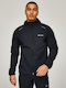 Men's Cardigan with Hood Black
