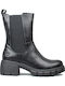 Main Rosita Leather Women's Ankle Boots Black