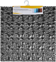 Sidirela Blase Rutschfeste Duschmatte mit Saugnäpfen Gray 51x51εκ. Sidirela Blase Rutschfeste Duschmatte mit Saugnäpfen Gray 51x51εκ.