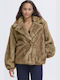 Дамска кожухарка Brown/Beige