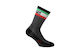 Six2 Short Logo Socks Black Italy Flag