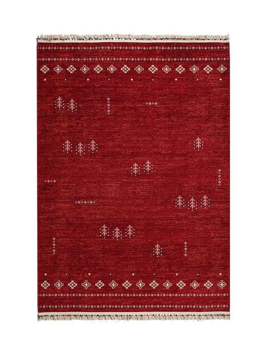 Balsan Vienna Hy04 Σετ Χαλιά Κρεβατοκάμαρας Κόκκινα P621646 3τμχ