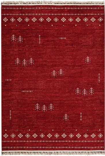 Balsan Vienna Hy04 Σετ Χαλιά Κρεβατοκάμαρας Κόκκινα P621646 3τμχ