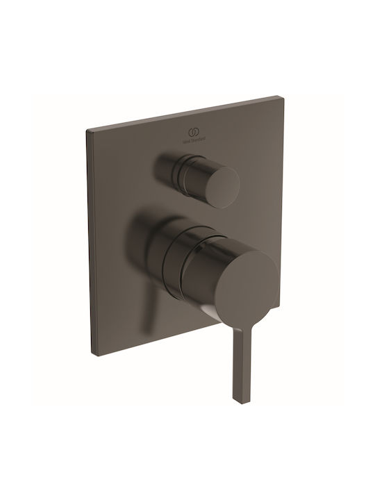Вградена Батерия 2 Изхода Ideal Standard Joy Neo A7622a5 Сиво Мат Magnetic Grey