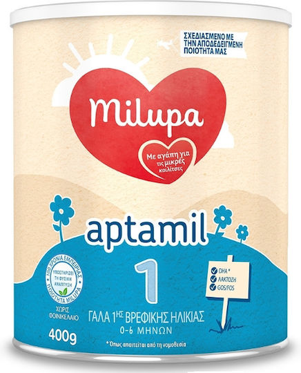 Milupa Milk Powder Aptamil for 0m++ Months 400gr
