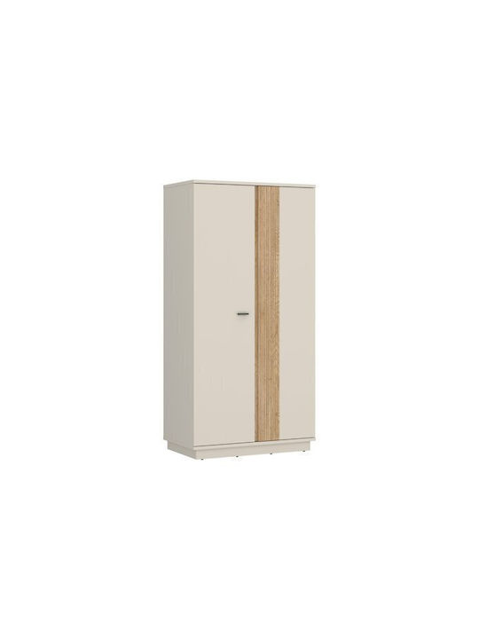 Double Door Wardrobe Ontario 169 Cashmere 92x58x189cm
