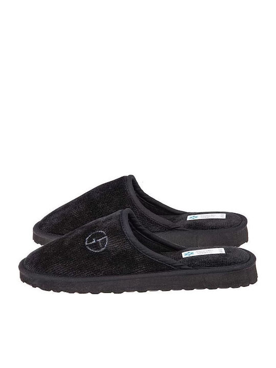 Amaryllis Slippers Papuci bărbați iarna Negri