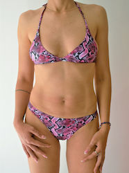 Sandra Fellini Bikini-Set mit Leichte Verstärkung Brasilien Rosa