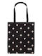 Shopping Bag Wonder Pattern 3 Black