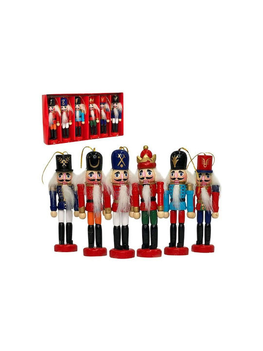Kings Spargători De Nuci Din Lemn Agățați Set 6 Bucăți Înălțime 12,5cm