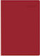 Daily Diary 2026 Theofylaktos 14.5x20.5cm Shiro Flat Red M 6892s.010