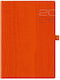 Diary 2026 Daily 14.5x20.5 Woodline Flat Orange
