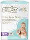 Giggles Πάνες με Αυτοκόλλητο Premium No. 3 για 4-9kg 62τμχ