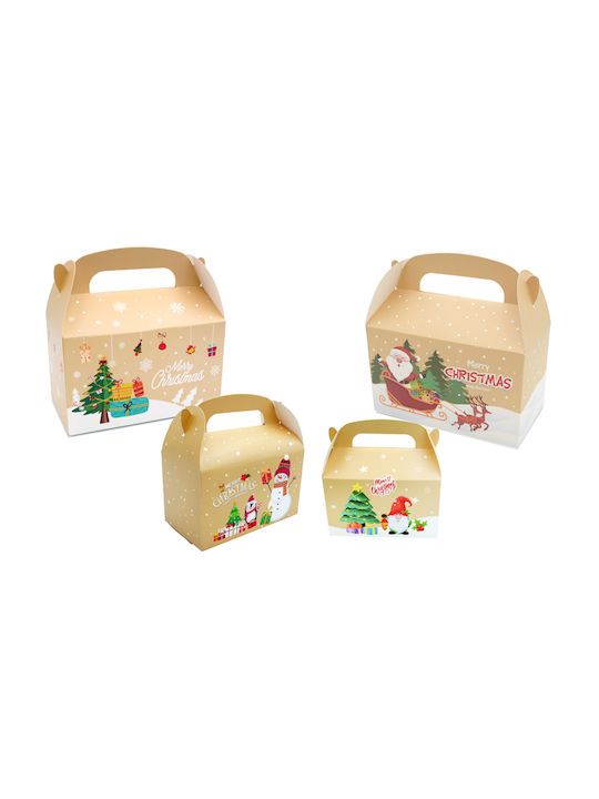 Paper Pack Set Christmas Containers 12pcs